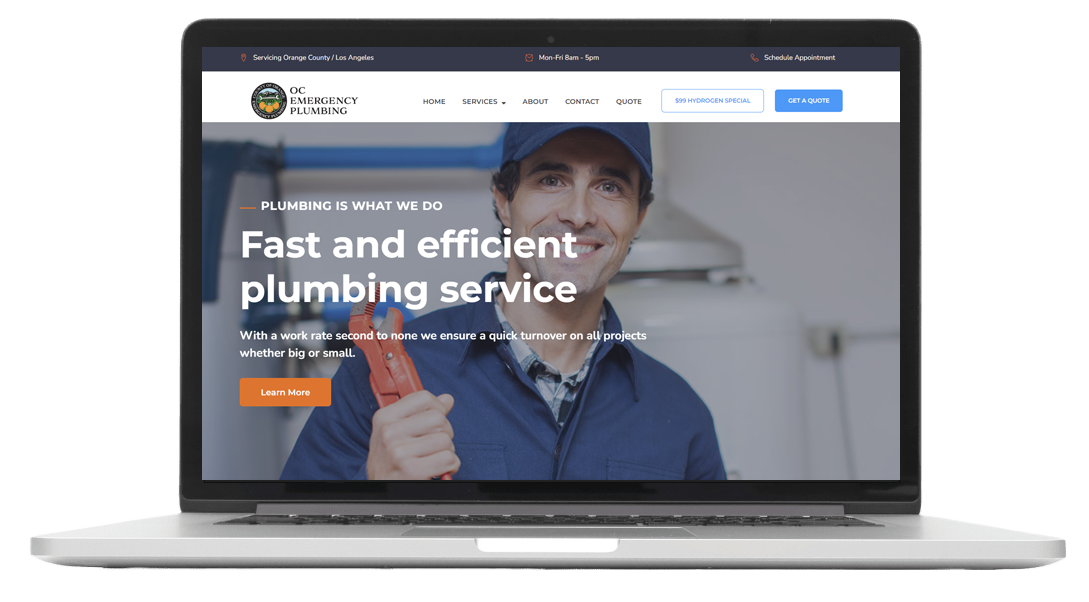 Emergency Plumbing OC | Kiro Graphix